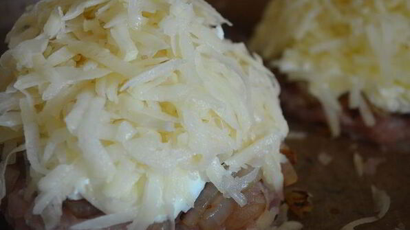 порционные запеканки из фарша стожки