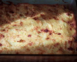 Постная запеканка с овощами и специями