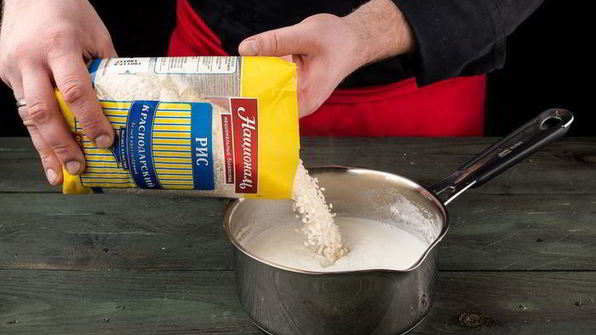 рисовая запеканка с бананами