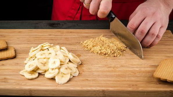 рисовая запеканка с бананами