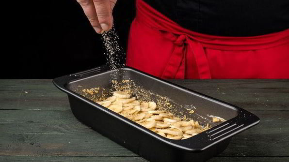 рисовая запеканка с бананами