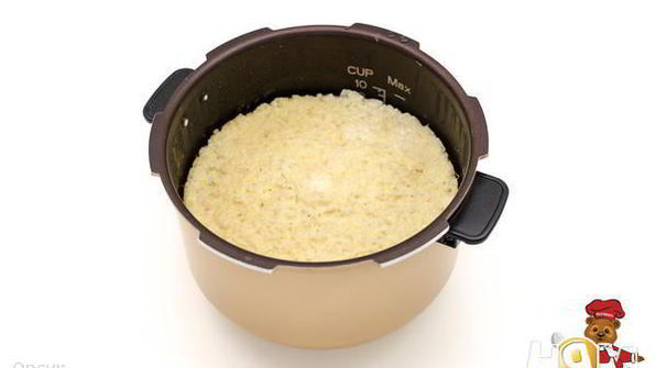 рисовая запеканка с индейкой в мультиварке