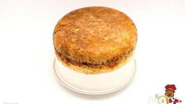 рисовая запеканка с индейкой в мультиварке