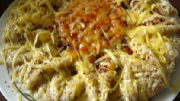 рисовая запеканка с мясным фаршем