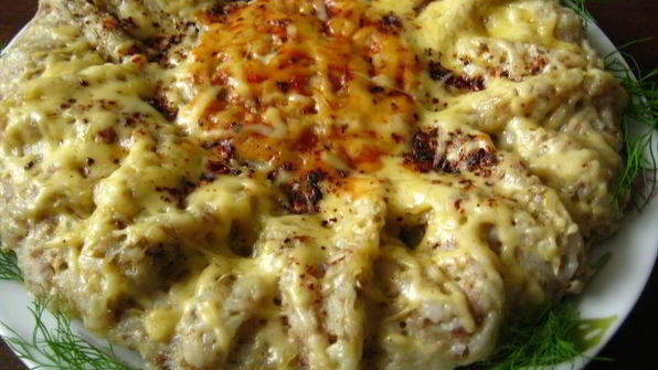 рисовая запеканка с мясным фаршем