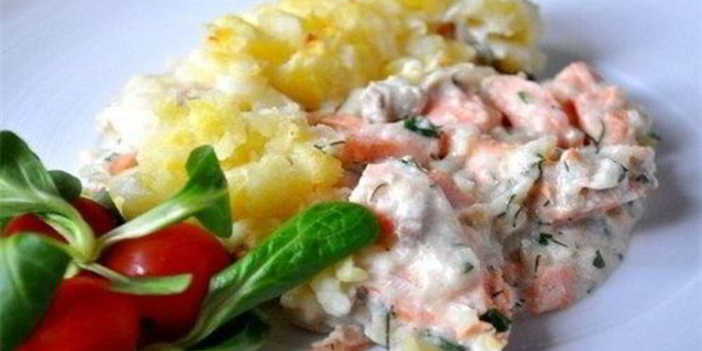 Рецепт рыбная запеканка сливочная