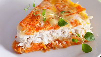 Рыбная запеканка в мультиварке