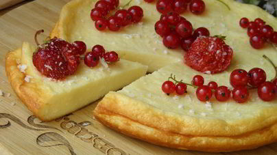 Творожная запеканка без манки