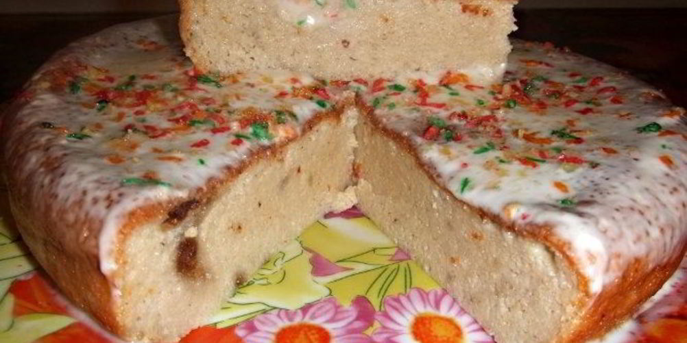 Рецепт творожная запеканка с бананом в мультиварке