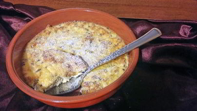 Творожная запеканка с имбирем