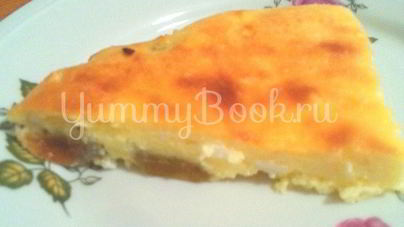 Творожная запеканка с изюмом