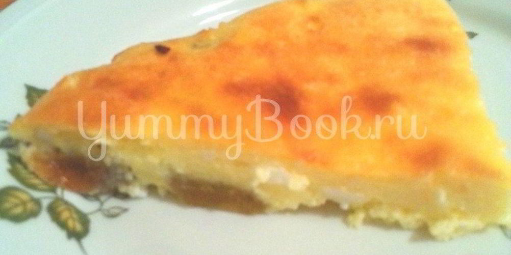 Рецепт творожная запеканка с изюмом