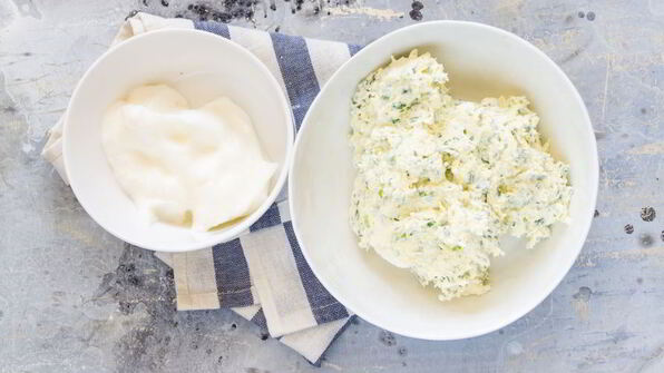 творожная запеканка с пряными травами