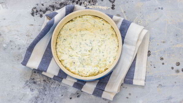 творожная запеканка с пряными травами