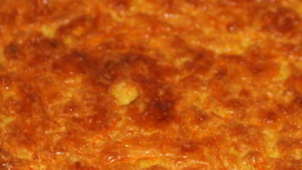 Творожная запеканка с тыквой