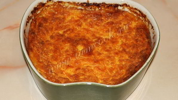 творожная запеканка с тыквой