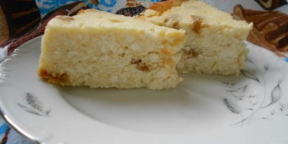 Рецепт творожная запеканка в духовке