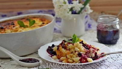 Творожно-макаронная запеканка