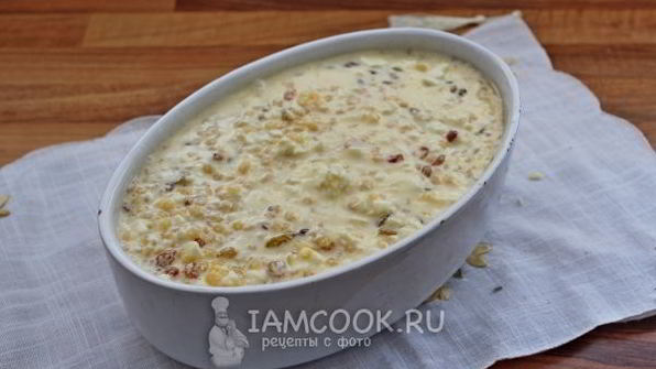 творожно-макаронная запеканка