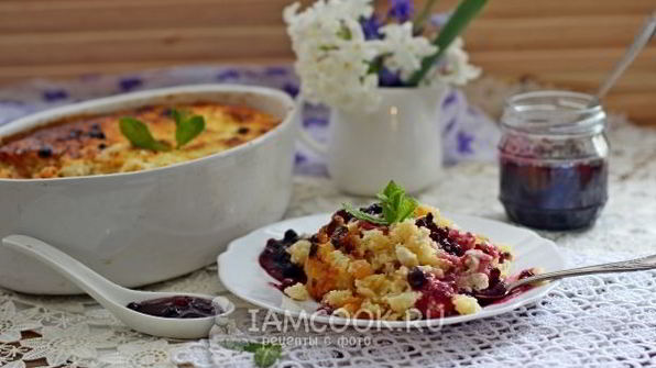 творожно-макаронная запеканка