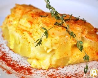 Запеканка 4 сыра с картофелем
