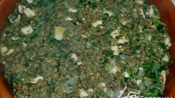 запеканка чече-кура под фило-одеялом