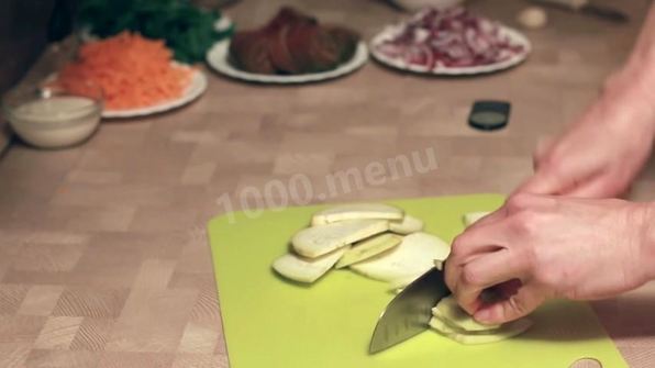 запеканка из баклажанов с мясным фаршем