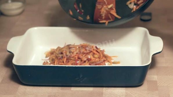 запеканка из баклажанов с мясным фаршем