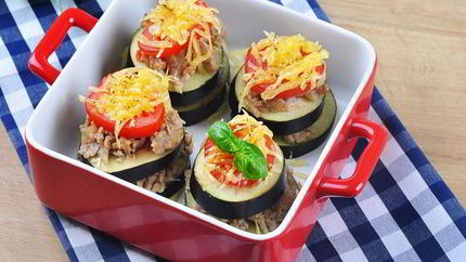 Запеканка из баклажанов