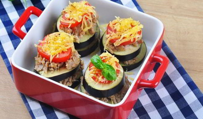 Запеканка из баклажанов