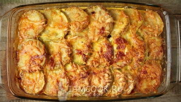запеканка из кабачков с фаршем