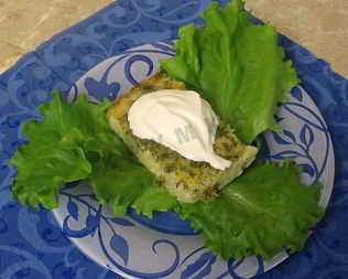 Запеканка из картофеля с сыром и чесноком