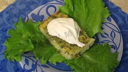 Запеканка из картофеля с сыром и чесноком