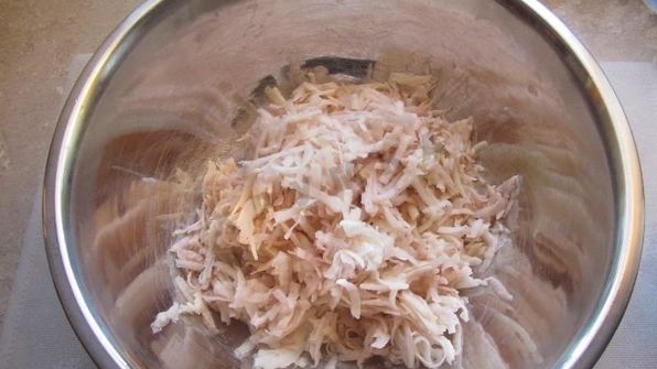 запеканка из картофеля с сыром и чесноком