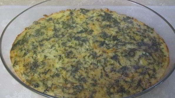 запеканка из картофеля с сыром и чесноком