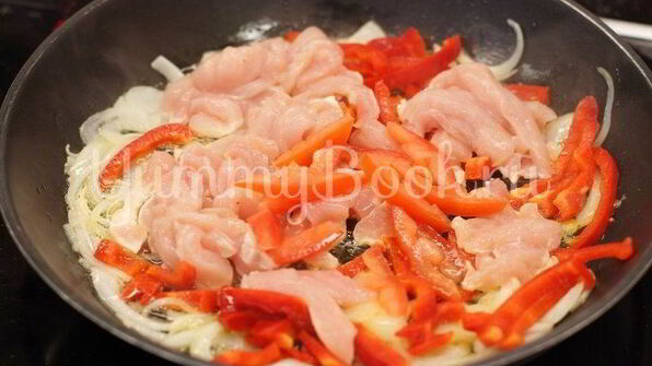 запеканка из макарон с курицей и сыром