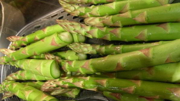 запеканкa из риса и спаржи