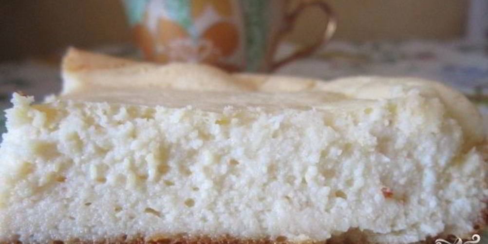 Рецепт запеканка из сгущенки и творога