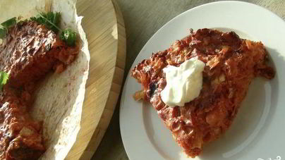 Запеканка из свеклы и моркови