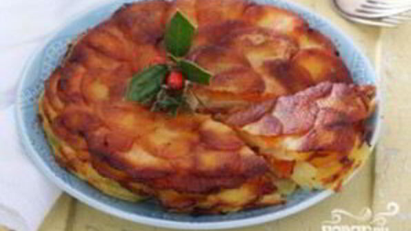 запеканка картофельная с морковью