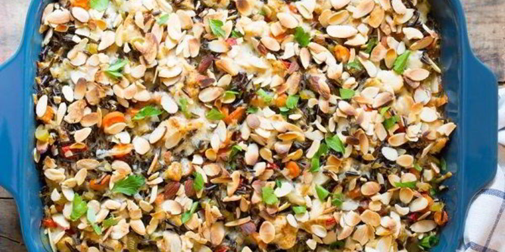 Рецепт запеканка с диком рисом