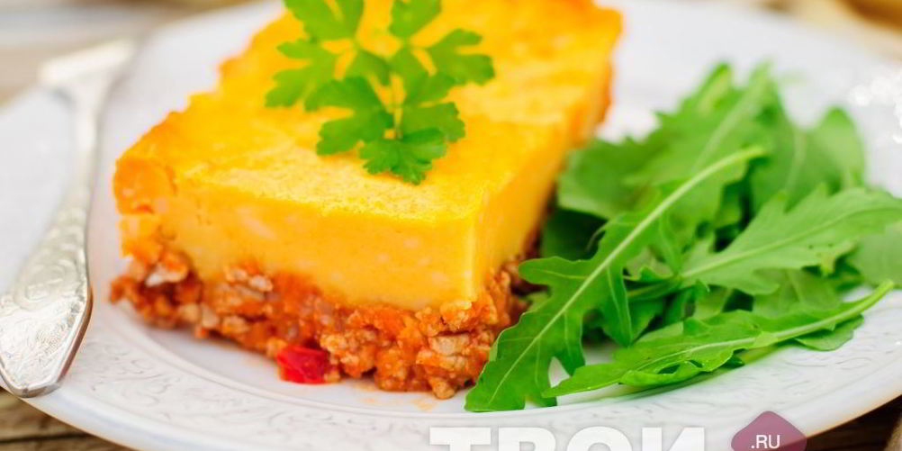 Рецепт запеканка с фаршем и картофелем