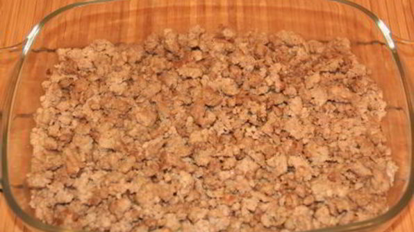 запеканка с фаршем и картофельным пюре