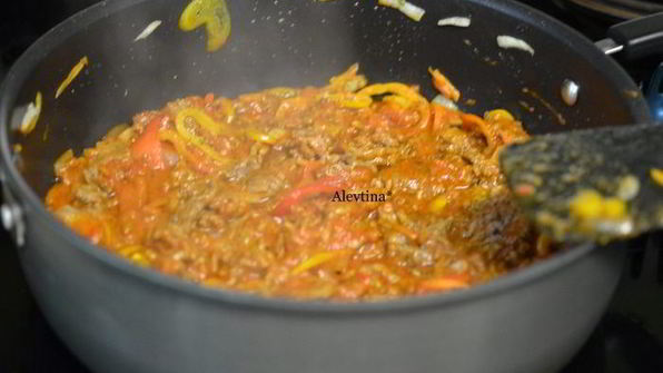 запеканка с говядиной и сыром чеддер