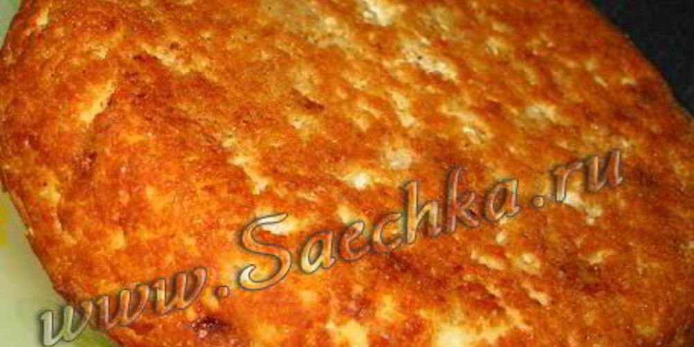 Рецепт запеканка с изюмом