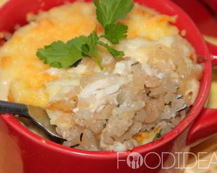 Запеканка с курицей