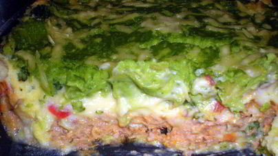 Запеканка с суфле из брокколи