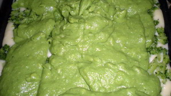 запеканка с суфле из брокколи