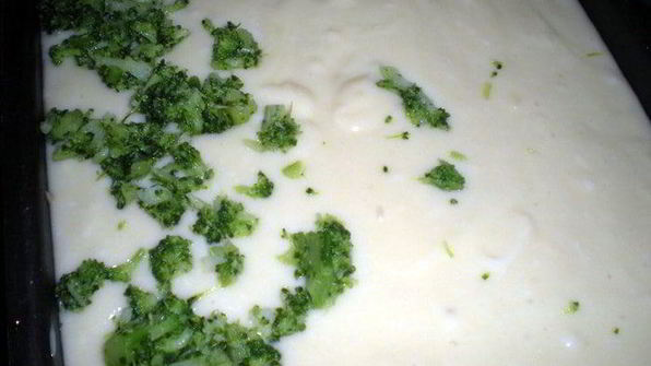 запеканка с суфле из брокколи