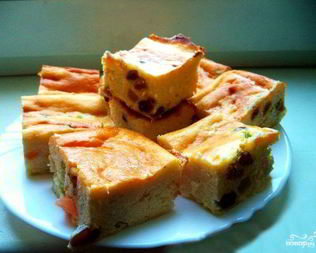 Запеканка с сухофруктами без сахара